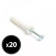   Beütődűbel - 6 x 40 mm - 10 db / csomag                                                               BX04828A
