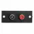 RCA terminál 2 aljzattal beépíthető 50 x 20 mm                                                        BX05079