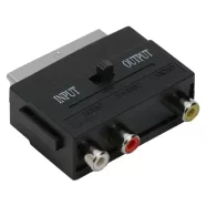   EURO / RCA átalakító 3 RCA aljzat - EURO-SCART dugó                                                   BX05161