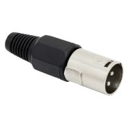   XLR dugó - 3 pólusú szorítópofás törésgátlóval                                                        BX05192