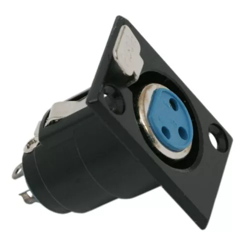 XLR aljzat - 3 pólusú beépíthető                                                                      BX05195