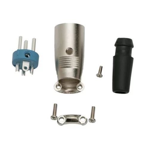 XLR dugó - 3 pólusú csavaros gumirozott törésgátló                                                    BX05205