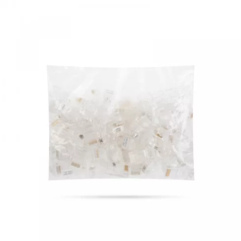 8P8C moduláris dugó - átmenő - CAT5e RJ45                                                             BX05223PT