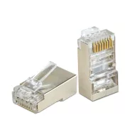   8P8C moduláris dugó - átmenő - FTP CAT6 RJ45                                                          BX05232D
