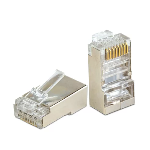 8P8C moduláris dugó - átmenő - FTP CAT6 RJ45                                                          BX05232D