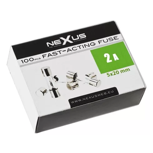 Gyors biztosíték 5 x 20 mm 2 A                                                                        BX05273