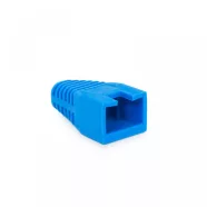   Törésgátló 8P8C moduláris dugóhoz - kék - 100 db / csomag                                             BX05287KE