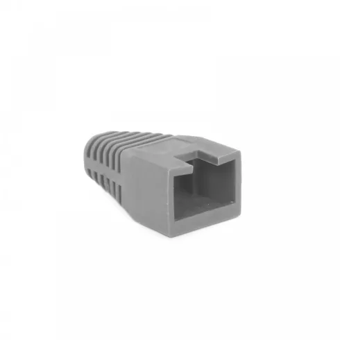 Törésgátló 8P8C moduláris dugóhoz - szürke - 100 db / csomag                                          BX05287SZ