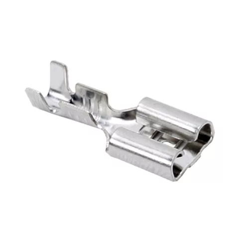 Ónozott csúszósaru aljzat 6,3 mm - 100 db/csomag                                                      BX05295