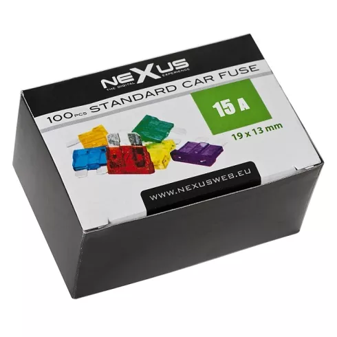 Késes biztosíték 19 x 13 mm 15 A                                                                      BX05337