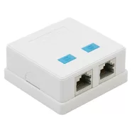   Fali aljzat - dupla, 8P8C FTP Cat.5                                                                   BX05397
