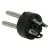 XLR dugó - 3 pólusú szorítópofás törésgátlóval                                                        BX05665
