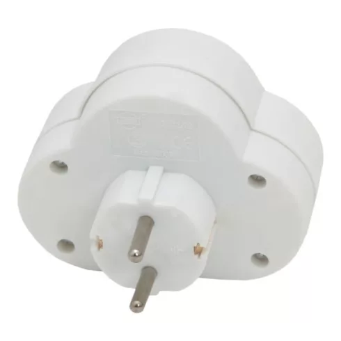 2 -es fali elosztó kapcsolóval 250 V - 16 A                                                           BX05684
