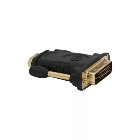 DVI / HDMI átalakító HDMI aljzat - DVI dugó aranyozott                                                BX05740