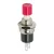Nyomógomb 1 áramkör 1,5 A - 250 V OFF - (ON) piros                                                    BX09005PI