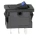 Billenő kapcsoló 1 áramkör 15 A - 12 V DC OFF-ON kék LED-del                                          BX09027KE