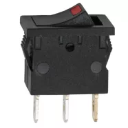   Billenő kapcsoló 1 áramkör 15A-12VDC OFF-ON piros LED-del                                             BX09027PI