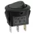 Billenő kapcsoló 1 áramkör 16 A - 12 V DC OFF - ON zöld LED-del                                       BX09042ZO