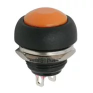   Nyomógomb 1 áramkör 1 A - 250 V OFF - (ON) narancssárga                                               BX09044NA