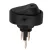 Billenőkapcsoló 1 áramkör 20 A - 12 V DC OFF - ON kék LED-del                                         BX09047KE