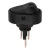 Billenőkapcsoló 1 áramkör 20 A - 12 V DC OFF - ON kék LED-del                                         BX09047KE