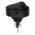 Billenő kapcsoló 1 áramkör 20 A - 12 V DC OFF - ON sárga LED-del                                      BX09047SA
