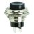 Nyomógomb 1 áramkör 2 A - 250 V OFF - (ON) fekete                                                     BX09065FK