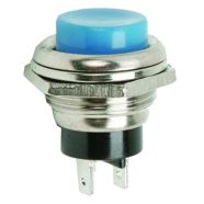   Nyomógomb 1 áramkör 2 A - 250 V OFF - (ON) kék                                                        BX09065KE