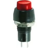   Nyomógombos kapcsoló 1 áramkör 2 A - 250 V ON - OFF piros                                             BX09068PI