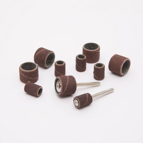 Hengeres csiszolószett 12 db / bliszter                                                               BX10125-03