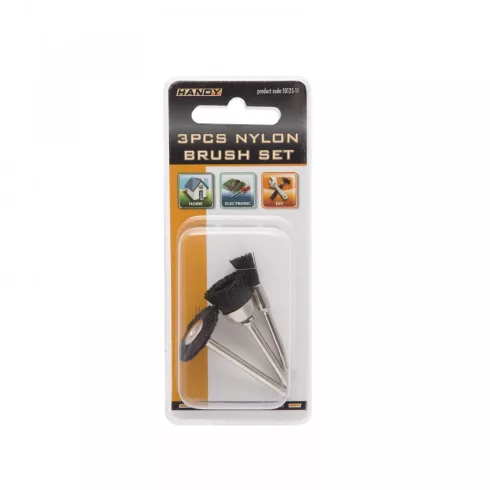 Tisztítókefeszett (műanyag) 3 db / bliszter                                                           BX10125-11
