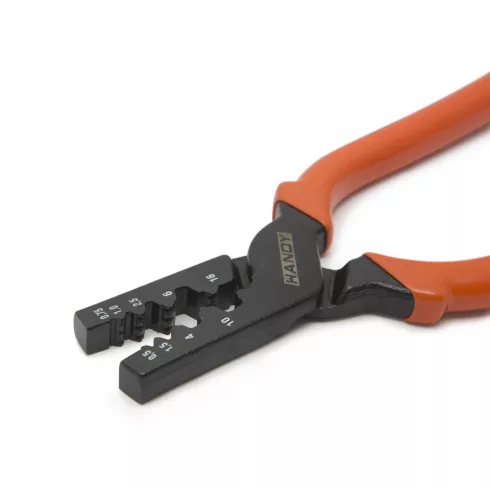 Krimpelőfogó érvéghüvelyekhez 0,5 - 16,0 mm2                                                          BX10127