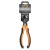 Oldalcsípő gumírozott nyéllel 190 mm                                                                  BX10323