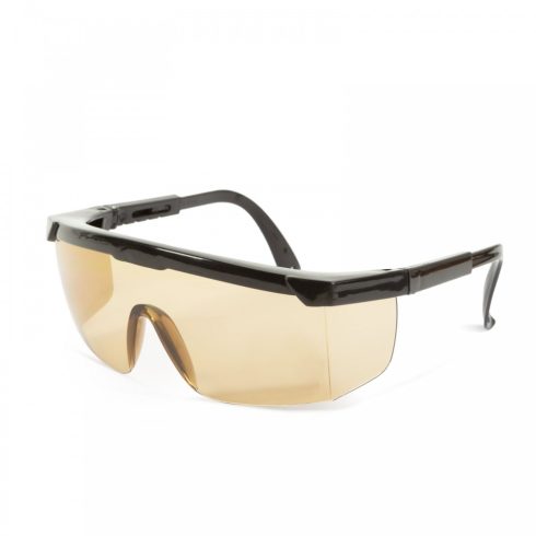 Professzionális védőszemüveg szemüvegeseknek, UV védelemmel - amber                                   BX10384AM