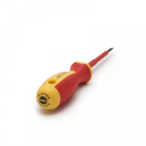 Csavarhúzó - 0,5 x 3.0 x 75 mm - 1000V-ig szigetelt                                                   BX10560