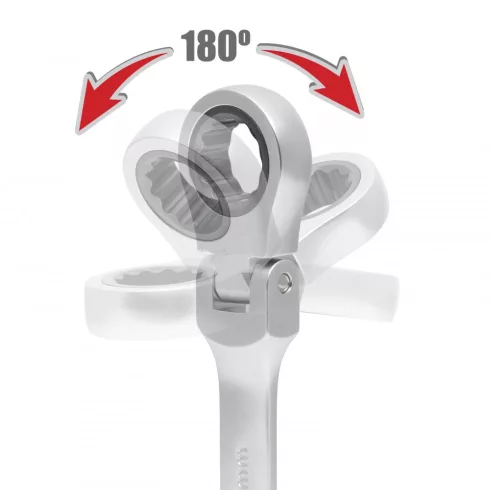 Racsnis csillag-villáskulcs 21 mm flexibilis fejjel                                                   BX10872-21