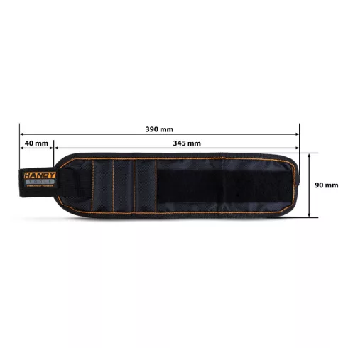 Mágneses textil csuklópánt - 35 x 9 cm                                                                BX10873B