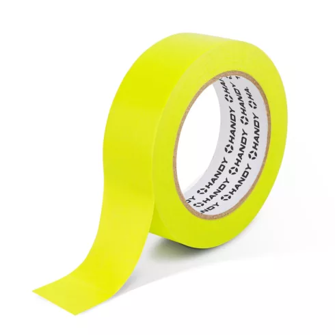 Maszkolószalag - vízbázisú - 50 m x 24 mm - sárgászöld - autóipari, hőálló                            BX11062