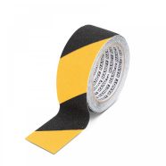   Ragasztószalag - csúszásmentes - 5 m x 50 mm - sárga / fekete                                         BX11088B