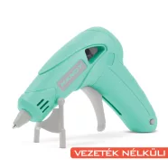   Ragasztópisztoly - akkumulátoros, Type-C - 7 mm - 10W - mentazöld                                     BX11100B