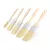 Festőecset szett, fa - 5 db - 1x1col / 2x1,5col / 2x2col                                              BX11191C
