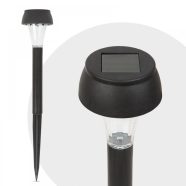   LED-es szolár lámpa - hidegfehér - fekete - műanyag                                                   BX11260
