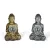 Szolár Buddha - 1 melegfehér LED - műgyanta - 17 x 15 x 26 cm - 2 féle                                BX11268