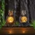 Szolár Buddha - 1 melegfehér LED - műgyanta - 17 x 15 x 26 cm - 2 féle                                BX11268
