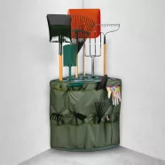   Műanyag kerti szerszámtartó sarok - falra rögzíthető - 43 x 43 x 59 cm                                BX11329