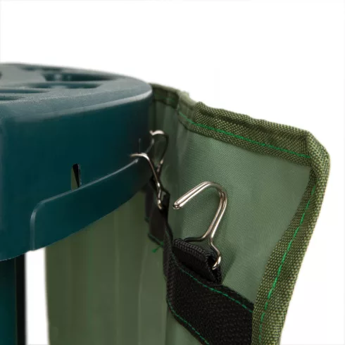 Műanyag kerti szerszámtartó sarok - falra rögzíthető - 43 x 43 x 59 cm                                BX11329