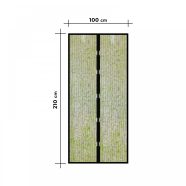   Szúnyogháló függöny ajtóra - mágneses - 100 x 210 cm - Virág mintás                                   BX11398H