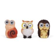   Szolár állatfigurák - 3 féle - 2 fehér LED - 8,5 cm                                                   BX11428D