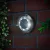 LED-es leszúrható / fali szolár lámpa - kör alakú - SMD LED - hidegfehér - 12 cm                      BX11440F