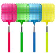   Légycsapó - teleszkópos - műanyag - 25 - 72 cm - 4 szín                                               BX11462B